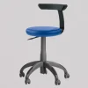 Tabouret Paul Manual PlusTabouret pour praticien et assistante avec repose-pieds annulaire