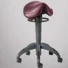Tabouret Theo Lounge upholstery, selle élaborée pour praticien et assistante avec méchanisme de balance