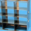 Étagère horizontale lxpxh 139x414x332mm 3x4 étages pour boite dim ext 133x133x80mm
