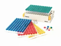 Tapis de 96 bouchons septum individuels MATRIX en sepra bouchon non stérile x 10