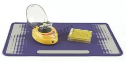 Tapis silicone 35 x 60 cm violet/ gris sur violet