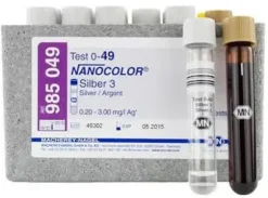 Test en cuve ronde NANOCOLOR Argent 3 x 20