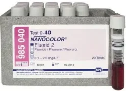 Test en cuve ronde NANOCOLOR Fluorure 2 x 20