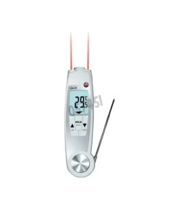 Thermomètre de pénétration sonde repliable et ir optique 10:1 Testo 104-ir