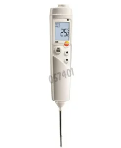 Thermomètre sonde fixe Testo 106 + topsafe