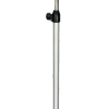Tige porte-sérum en aluminium réglable en hauteur pour support pliable pour brancard de catastrophe