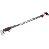 Tige porte-sérum télescopique réglable repliable - 2 parties - pour brancard monobloc