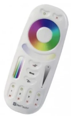 Télécommande radiofréquence sans fil avec interrupteur pour gestion dalle LED