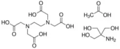 Tris acetate-edta buffer 10x tae bioreagent for molecular biology 1 L