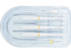 Trocart EVA AVETA 27 gauge - lot de 6 - à usage unique - livré stérile - code couleur : jaune
