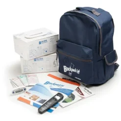 Trousse chimique backpack lab pour agriculture 25 tests