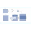 Trousse d'accouchement avec champ sous-fessier 96 x 120 cm - 1 carton de 16