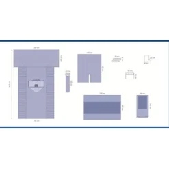 Trousse d'arthroscopie avec champ trilaminé 234/295 x 447 cm - 1 carton de 3
