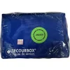 Trousse de secours souple équipée - véhicule - 4 personnes - bleu