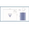 Trousse d'isolation verticale - 1 carton de 12