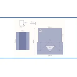 Trousse pour RTU avec champ bilaminé - 1 carton de 7