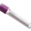 Tube BD k3 EDTA 13 x 75 mm vide 4 ml bouchon BDh violet x100 x 100