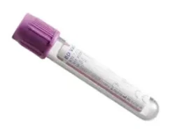 Tube BD k3 EDTA 13 x 75 mm vide 4 ml bouchon BDh violet x100 x 100