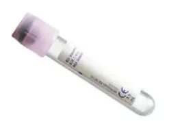 Tube BD k2 EDTA 13 x 75 mm vide 3 ml bouchon BDh violettranslucide x 100