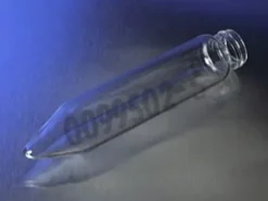 Tube à centrifuger conique 5 ml en verre borosilicaté Pyrex jetable sans bouchn vissant non stérile x 125