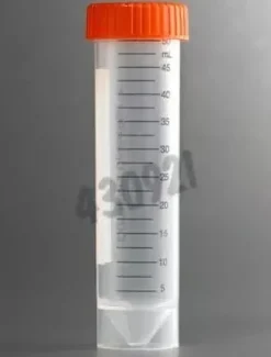 Tube à centrifuger 50 ml PP jupé CentriStar bouchon plat vrac stérile en sachet x 500