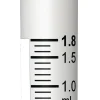 Tube cryogénique à jupe de 1,8 ml avec filetage intérieur bouchon avec joint stérile naturel x 500