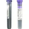 Tube Edta tri potassique avec bouchon caoutchouc Ø 13x80 mm Tube 3 ml x 100