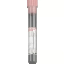 Tube en PP 12x56 mm avec 0,5 ml de Citrate de Sodium (3,8%) x 2 ml de sang (VS) et 2,25 ml de sang (coagulation), fond