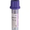 Tube Micromed , avec K2 EDTA x 0,5 ml de sang, bouchon violet x 100