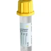 Tube Micromed , avec séparateur de gel + activateur de caillot x 0,5 ml de sang, bouchon jaune or x 100