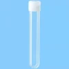 Tube 13 ml 100/16 PP fond rond bouchon vissé incolore stérile x 500