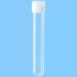 Tube 13 ml 100/16 PP fond rond bouchon vissé incolore stérile x 500
