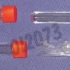 Tube 19 ml 16 x 150 mm PS capuchon vis rouge stérile vrac x 625
