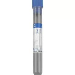 Tube PP 13x75 mm avec Héparine de Lithium x 2,5 ml de sang, bouchon bleu x 1000