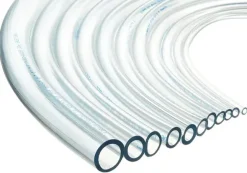 Tube PVC sans phtalate 6,4 x 12,7 mm ep.3,2 mm rouleau 15 m