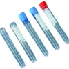 Tube stérile fond rond en PP 20 ml capuchon rouge x 200