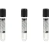 Tube stérile Vacumed avec citrate de sodium 3,2% x 1,8 ml de sang pour ESr bouchon noir x 100