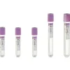 Tube stérile Vacumed avec K2 EDTA, bouchon lavande 4 ml x 100