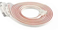 Tubulure double rouge pour garrot ATS 5000 - compatible avec ATS2000, ATS3000 et ATS4000