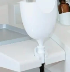 Tulipe de rinçage d'oreille Bac de récupération à utiliser pendant le rinçage de l'oreille