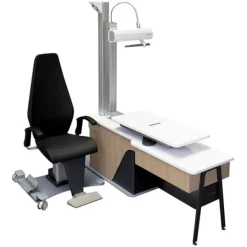 Unité de consultation EVO-2 new PMR plateau élévation,fauteuil, bras électrique