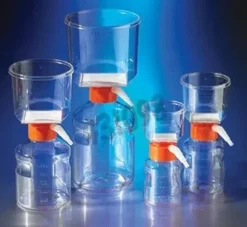 Unité de filtration complète Corning 1 l membrane carrée Polyethersulfone PES 0,22 µm stérile x 12