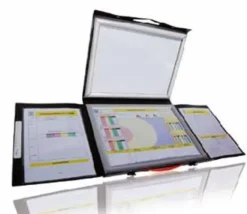 Valisette déployable en 3 parties Systemac A3 - 345 x 465 x 30 mm