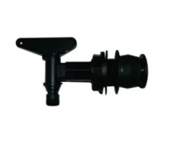 Valve de vidange avec robinet de remplacement pour baignoire de refroidissement d'urgence