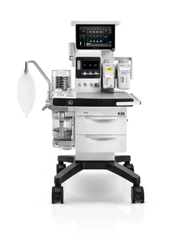 Ventilateur d'anesthésie A3 sur chariot, 1 circuit patient avec pack chaud sodée pré rempli, kit mesure FiO2