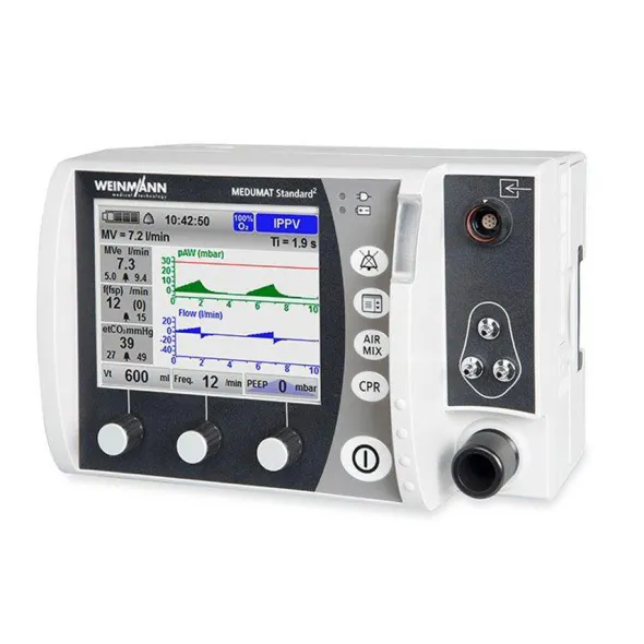 Ventilateur MEDUMAT Standard 2, avec spirométrie