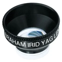 Verre Abraham pour iridectomie au Laser Yag