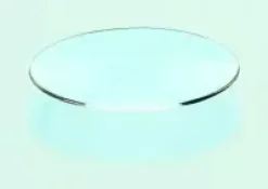 Verre de montre duran bord rebrûlé ø 250 mm