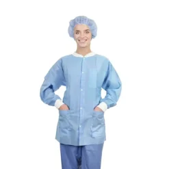 Veste de bloc - bleu - taille L - 1 carton de 30