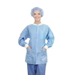 Veste de bloc - bleu - taille S - 1 carton de 30